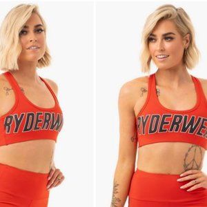 NWT RYDERWEAR CROP TOP SPORTS BRA GYM OUTFIT